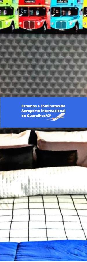 Pousada Casa Dos Gattos - Prox Ao Aeroporto Guarulhos Exteriör bild